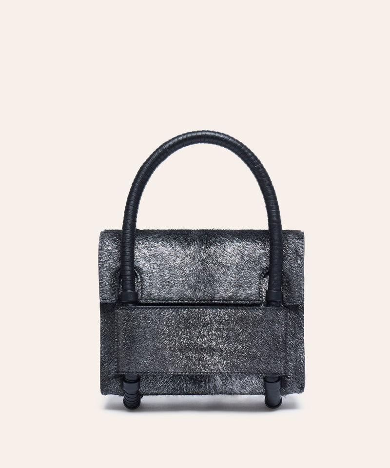 Chua Daughter Handbag in Silver Fuzz