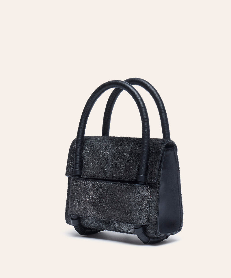 Chua Daughter Handbag in Silver Fuzz