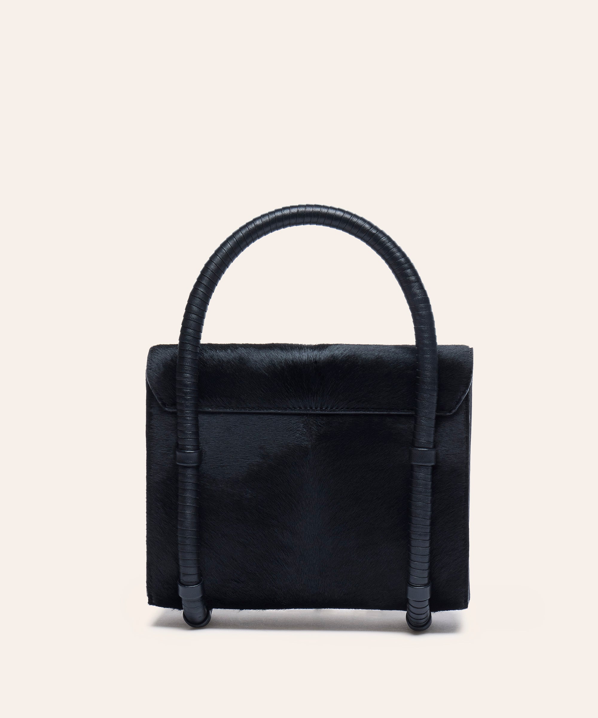 Chua Daughter Handbag in Black Fuzz