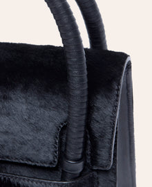 Chua Daughter Handbag in Black Fuzz