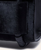 Chua Daughter Handbag in Black Fuzz
