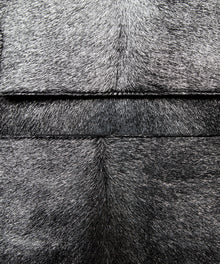 KUN HONG Mother Satchel in Silver Fuzz, Close-up of KUN HONG the CHUA collection Handbags Mother Satchel Daughter Mini 